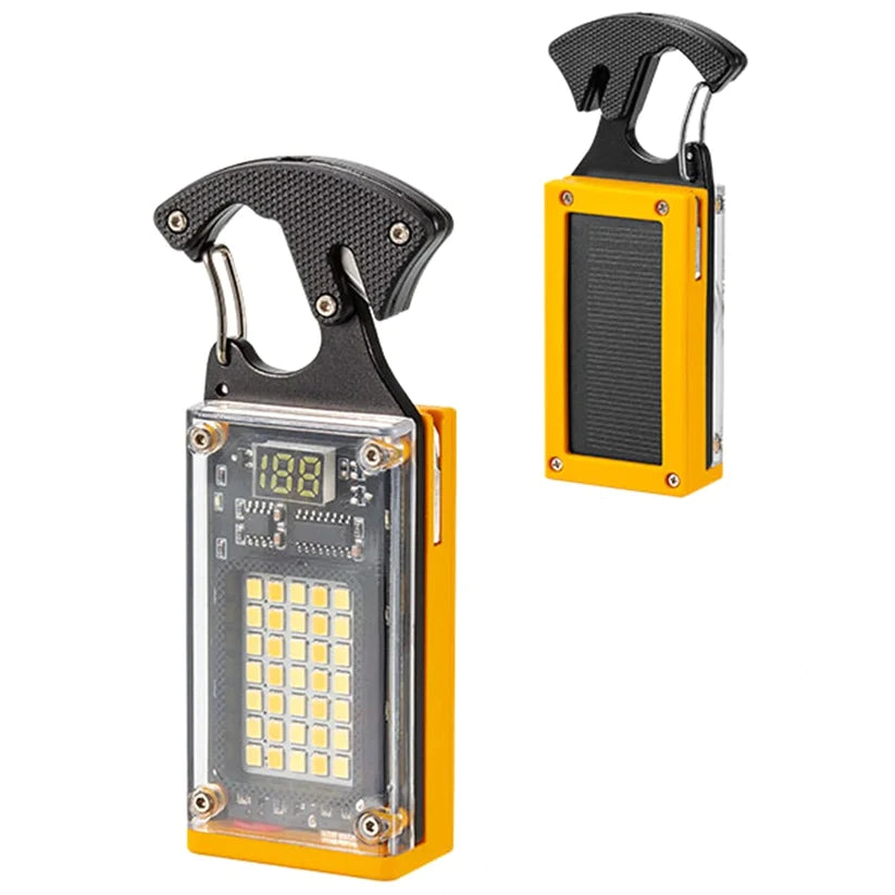 Multi-function COB LED Flashlight with Lighter