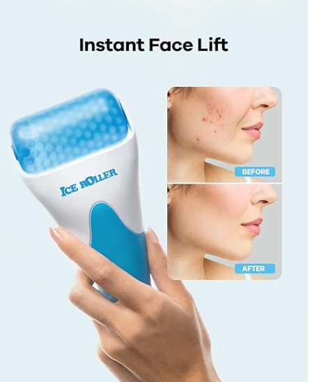 Ice roller for face and eye care