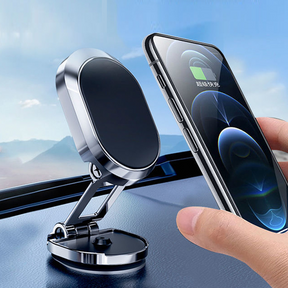 New Alloy Folding Magnetic Car Phone Holder