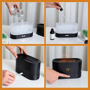 Aroma Diffuser Air Humidifier With LED Lighting