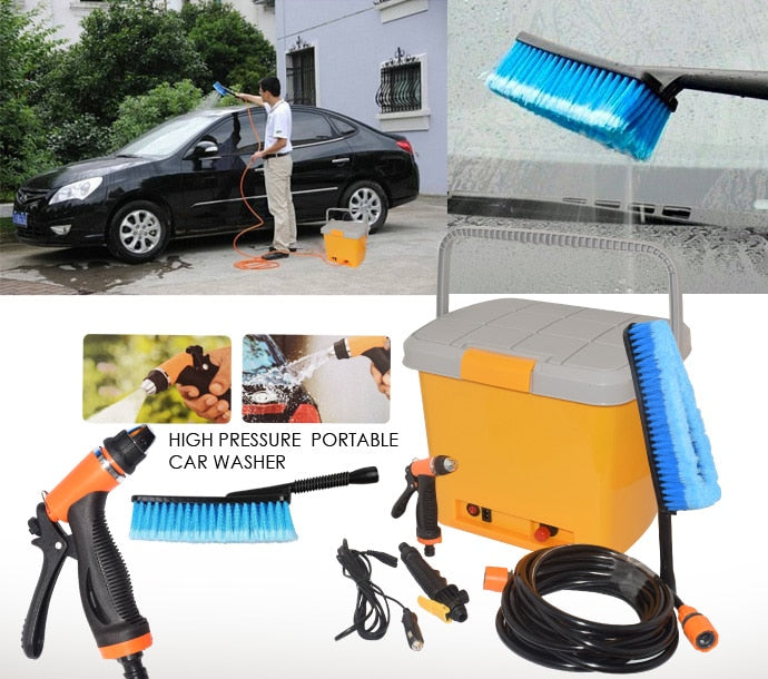 Portable High Pressure Car Washer Kit