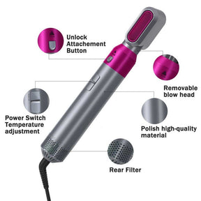 5 in 1 Hair Dryer Styling Tool